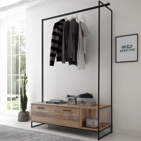 Vestiaire Kemar 137cm - vieux style (1/5)