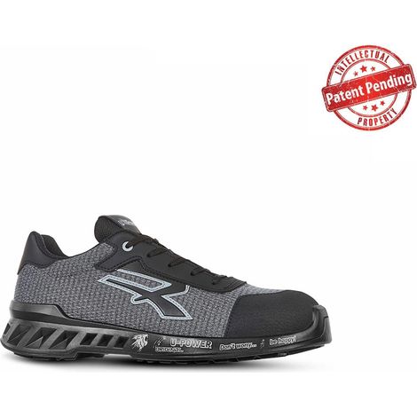 Sicherheitsschuhe niedrig ADAM ESD S1P SRC - Grau/Schwarz 42