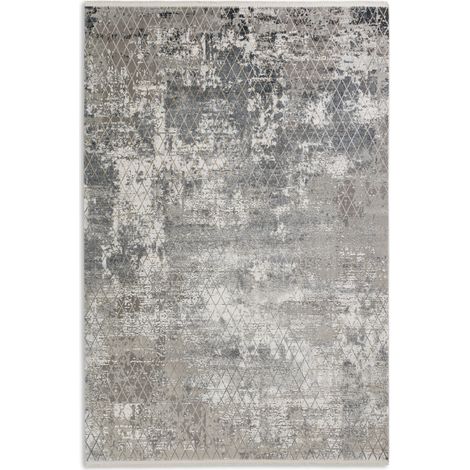 SW Tapis «Vision» losanges anthracite 133 x 190 cm Tapis (1/5)