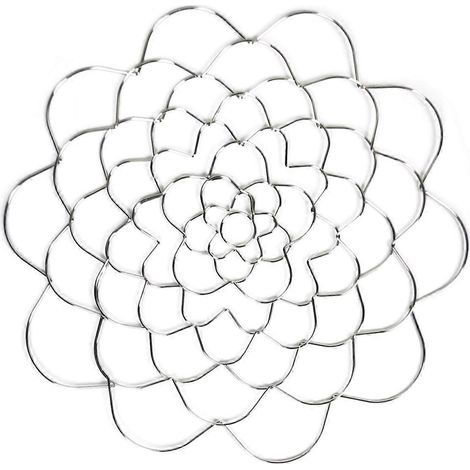 Support pour composition florale, assistant pour composition florale, réutilisable, 20 cm (8 pouces) (1/5)