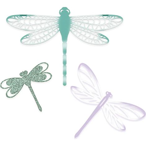 Set di fustelle Libellula, 3 pezzi • dpCraft
