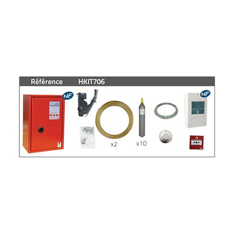 Bluepack clip avec déclenchement électrique HKIT706 pour le désenfumage - BLUETEK - HKIT706