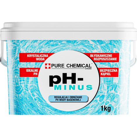 Aggregato pH Min - 1 kg - Rapida dissoluzione - Acqua cristallina - Facile manutenzione