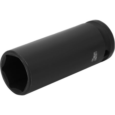 1/2-Zoll-Antrieb 21/22/24 mm metrische tiefe Schlagnuss 6-Punkt pneumatische Stecknuss 22 mm (1/5)
