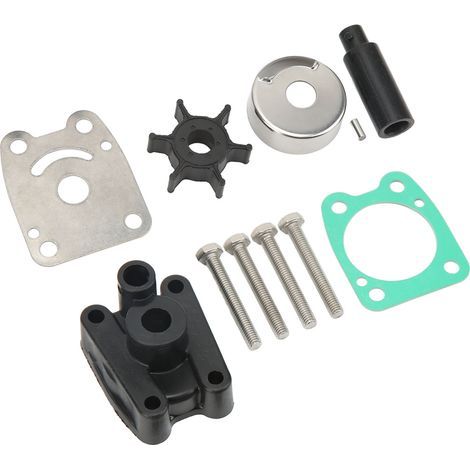Kit de pompe à eau pour moteur hors-bord 2 et 4 temps, 4-6 CV, pièce de rechange résistante (1/5)