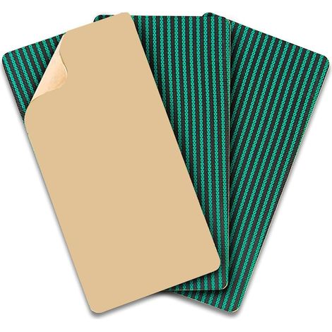 Lot de 3 patchs autocollants de réparation pour piscine - Matériau résistant à la réparation (10,2 x 20,3 cm) (1/5)