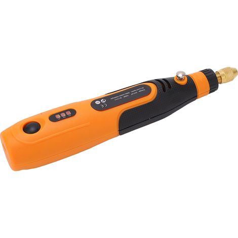 Stylo graveur électrique sans fil USB rechargeable outil rotatif 3 vitesses 5000-15000 RPM burinage polissage perçage silencieux 10W batterie 3.6V 900mAh (1/5)