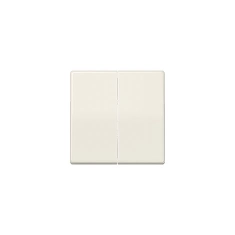 Jung LB-Management Bouton-poussoir 2x, duroplastique, série AS, blanc AS 1702
