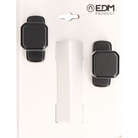 Blister pomo recuperable 6807 aluminio negro edm (1/3)