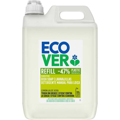 Lavavajillas Desengrasante Limon Aloe Vera 5L Ecover