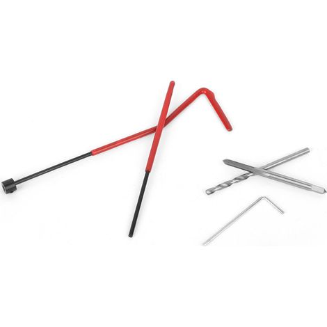 Kit de réparation de filetage M3, 25 pièces, avec boîte en plastique transparent, pour machines de traitement (1/5)