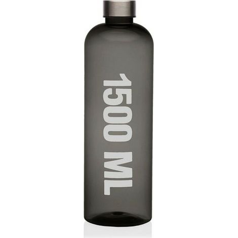 BOTELLA PLASTICO REUTILIZABLE 1500 ML GRIS (1/2)