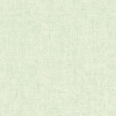 Carta da parati tono su tono Profhome 373342 Carta da parati TNT leggermente strutturata tono su tono opaca verde 5,33 m2