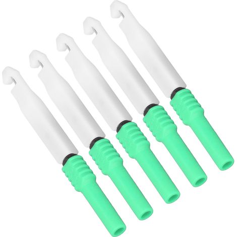 Lot de 5 sondes de test aiguille perçante 0.7mm avec gaine accessoire pour multimètre auto labo 30V 10A laiton PVC (1/5)
