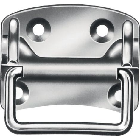 VORMANN  Tirador  de  caja  H.70  mm  A.80  mm  ACERO  azul  cincado  agujeros  4  -  001328080Z (1/3)