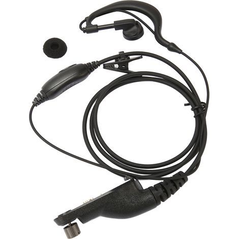 G-förmiges Headset mit PTT-Mikrofon, klarem Klang und optimaler Audioqualität für das MOTOROLA XPR6000 Funkgerät (1/5)