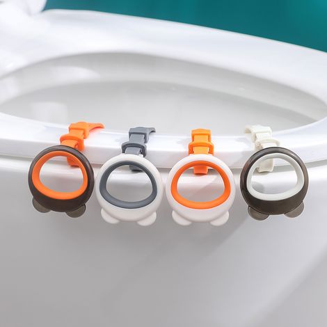 Lot de 4 releveurs de couvercle de toilettes - Dispositif de (1/3)