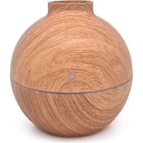 Diffuseur d'huiles essentielles, diffuseur d'arômes, mini humidificateur d'air LED USB de bureau, pour chambre, bureau