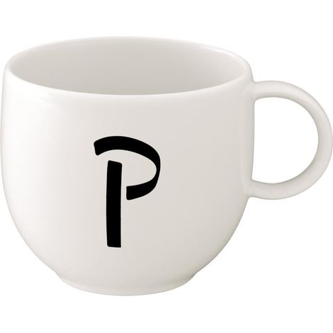 Taza con la letra P de Villeroy & Boch (1/5)