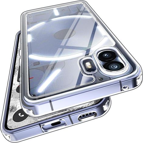 Handyhülle transparent vergilbungsfrei stoßfest für Phone 2 dünn (1/5)