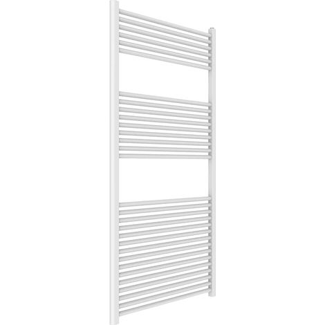 Chauffe-serviettes salle de bain - Radiateur décoration acier moderne - 750 x 1500 9011 (1/2)
