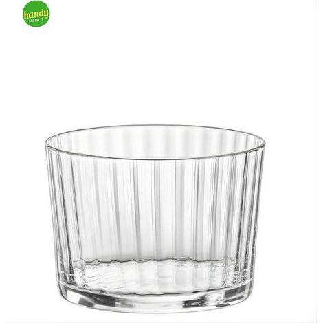 Set 12 Bicchieri Coppette Rum in Vetro Exclusiva 21,5 cl Bormioli Rocco