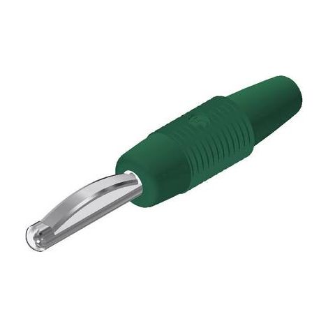 Fiche banane mâle Ø de la broche: 4 mm Hirschmann Test & Measurement VON 20 930046104 vert 1 pc(s) (1/2)
