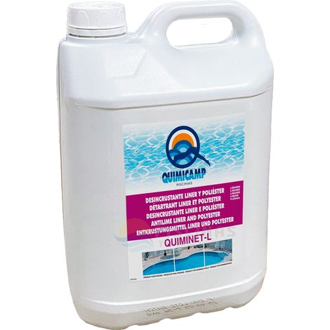 Quiminet-L Líquido 5 L – Desincrustante para piscina