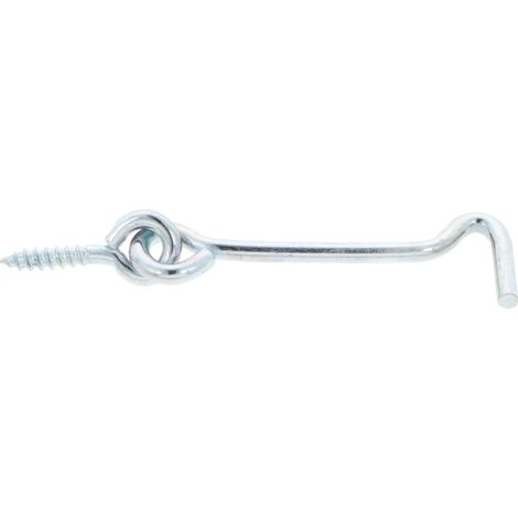 Gancio antivento per porte, diametro 100 mm, granito 4 mm