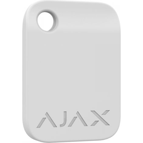 AJAX White Tag Secure kontaktloser Schlüsselanhänger DESFire – 3er-Pack – Artikelnummer 38232.90.WH