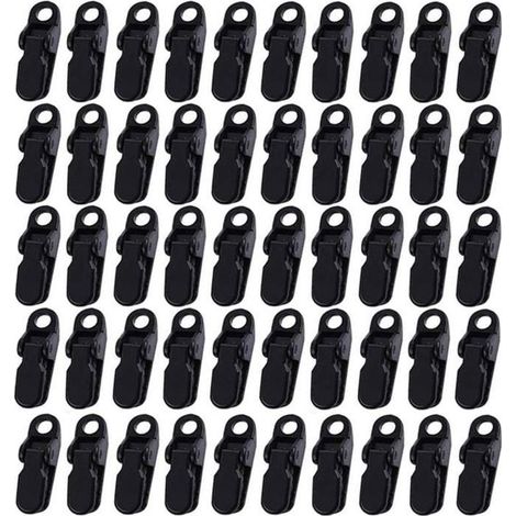 Pinces pour bâches Pinces coupe-vent pour auvent Boutons-pression en plastique Pinces crocodiles en plastique Pince crocodile en (1/4)
