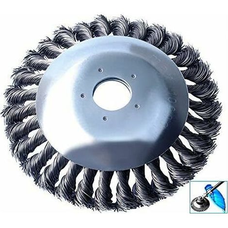 6 pouces(150mm25.4mm) Tête Brosse Désherbage pour jardin brique route pavage joints moss rouille élimination (1/5)