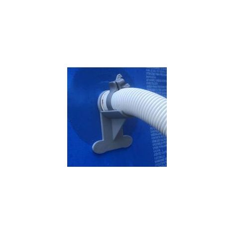 Supports de tuyau de piscine 2 pièces – Pour tuyaux de 30 à 37 mm – Installation facile – Fabriqué en ABS robuste