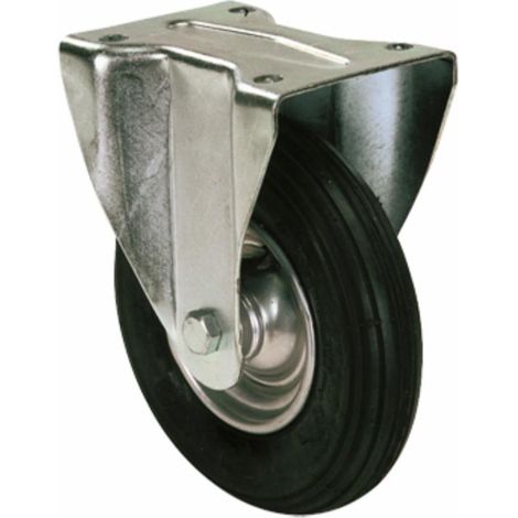 Ruota pneumatica Ø 200mm supporto fisso (1/2)