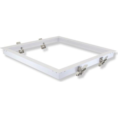 Cadre placo dalle encastrable 600 x 600 Blanc Miidex Lighting® (1/3)
