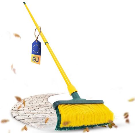 Balai griffes 30 cm bois manche télescopique
