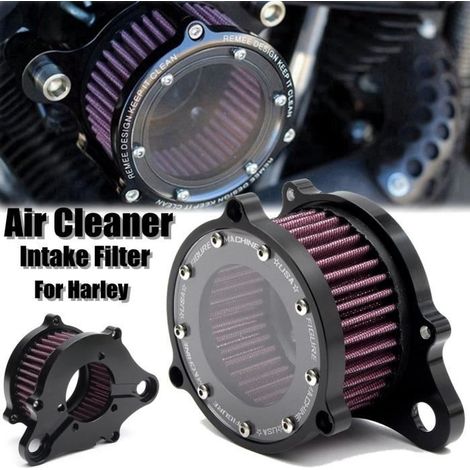 NEUFU Filtre à Air Admission Pour Harley Sportster XL883 1200 2004-2015 (1/4)