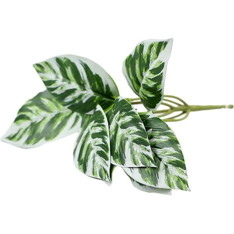 Plante Artificielle En Pot - Hauteur 16 cm - Matière Caoutchouc Souple - Décoration Intérieure Moderne - 1 Pièce (1/5)