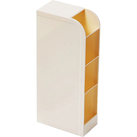 Porte-stylo en plastique incliné grande capacité, organisateur de stylos multifonctionnel pour bureau, papeterie et cosmétiques (1/5)
