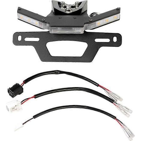 Support de plaque d'immatriculation avec clignotants LED pour Yamaha YZF R1 RM (2015–2026) et R1S (2015–2026) - JBMEDIA (1/4)