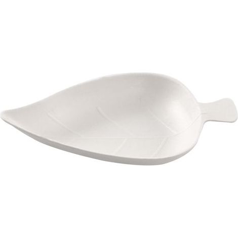 Coupelle feuille blanche en canne à sucre 80mm - 3000 unités - Betik