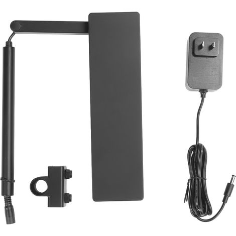 Lampe LED pour aquarium, contrôle intelligent via application, minuterie, couleurs RVB, température et luminosité réglables, fixation par pince, prise US 100-240 V (1/5)