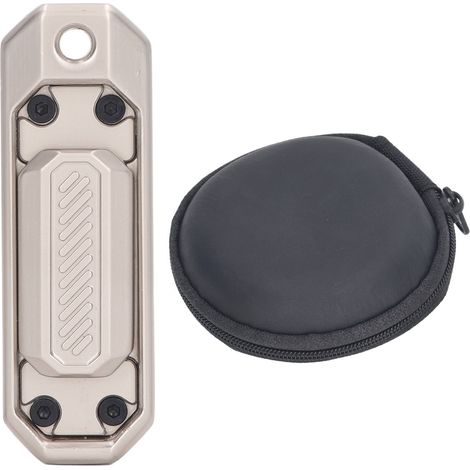 Curseur Magnétique Anti-Stress pour Adultes - Jouet Sensoriel Ergonomique en Métal pour Bureau - Silver (1/5)