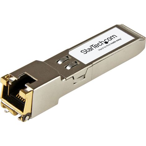 Módulo Transceptor SFP Compatible con el Modelo 10070H de Extreme Networks - 1000BASE-T - SFP a RJ45 Cat6 / Cat5e - SFP Ethernet Gigabit de 1Gb - RJ45 100m