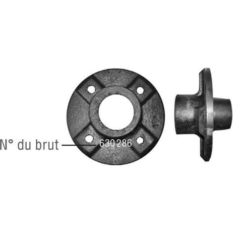 Moyeu complet AL-KO 850kg 4 Trous 130 N° 560 751 pour remorque