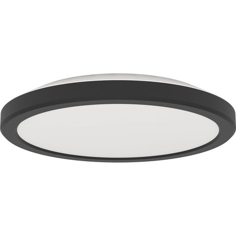 LED plafonnier bureau, Ø 21 cm, 1600 lumens, lampe de (1/5)