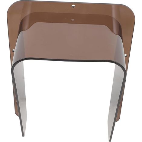 Homoyoyo Couvercle Étanche Protection Solide pour en Acrylique Machine de Contrôle D'accès et Badgeuse la Pluie pour Sonnette et Interphone Extérieur (1/5)