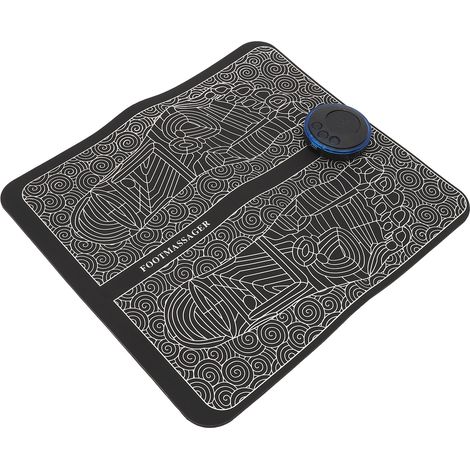 Tapis de massage des pieds EMS intelligent, masseur de pieds à impulsions, tapis de thérapie par microcourant pour les pieds, rechargeable par USB (1/5)