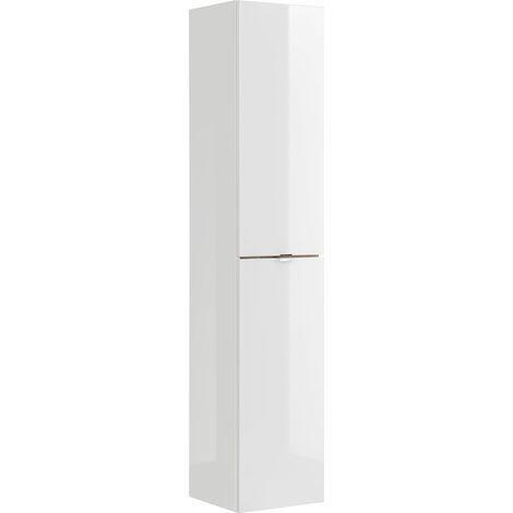 Columna de pared 2 puertas April Blanco (1/4)