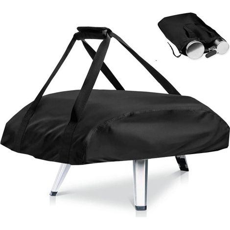 Housse pour four à pizza Fyra 12, housse de protection imperméable en polyester Oxford 600D - accessoire pour four à pizza d'extérieur (1/4)